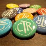 Ctr Buttons 12 Pack - 1 1/4 Inch Pinback Buttons
