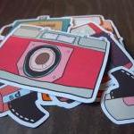 Retro Camera Sticker Pack